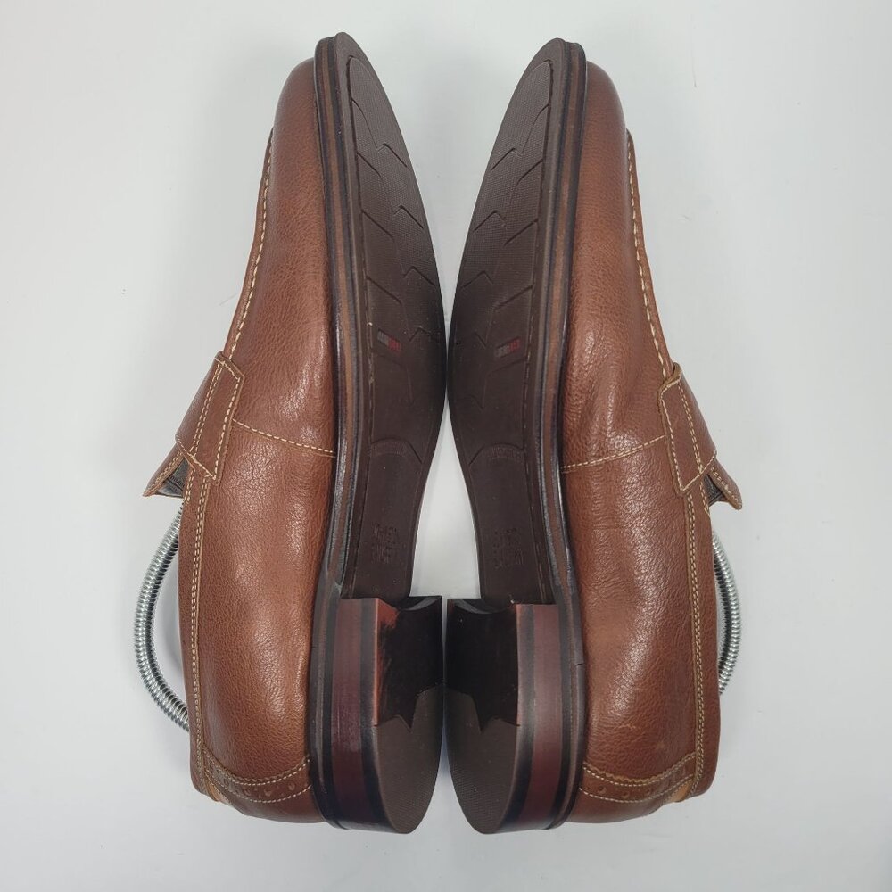 Johnston & Murphy Men's Tan Warner Penny Loafer Shoes 20-3940 US Size 11.5M - Picture 6 of 8